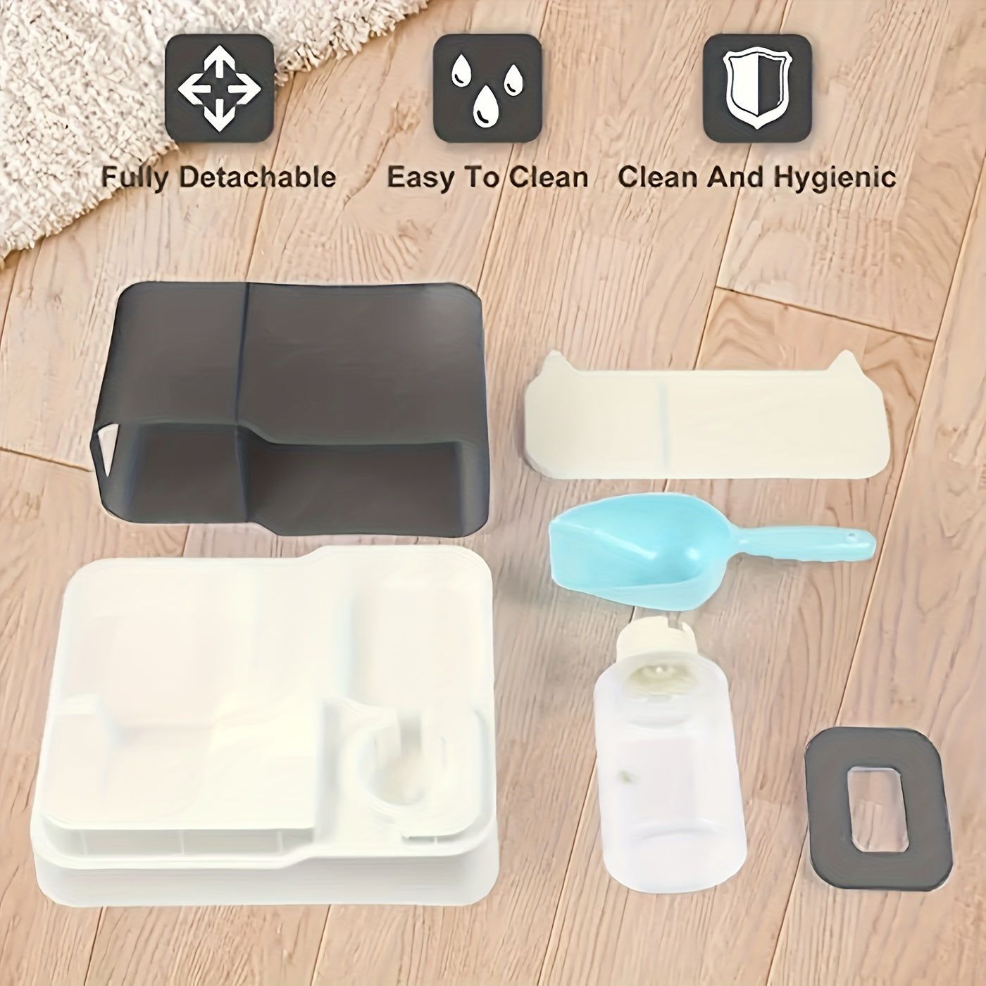 Automatic Pet Feeder and Water Dispenser for Cats and Dogs