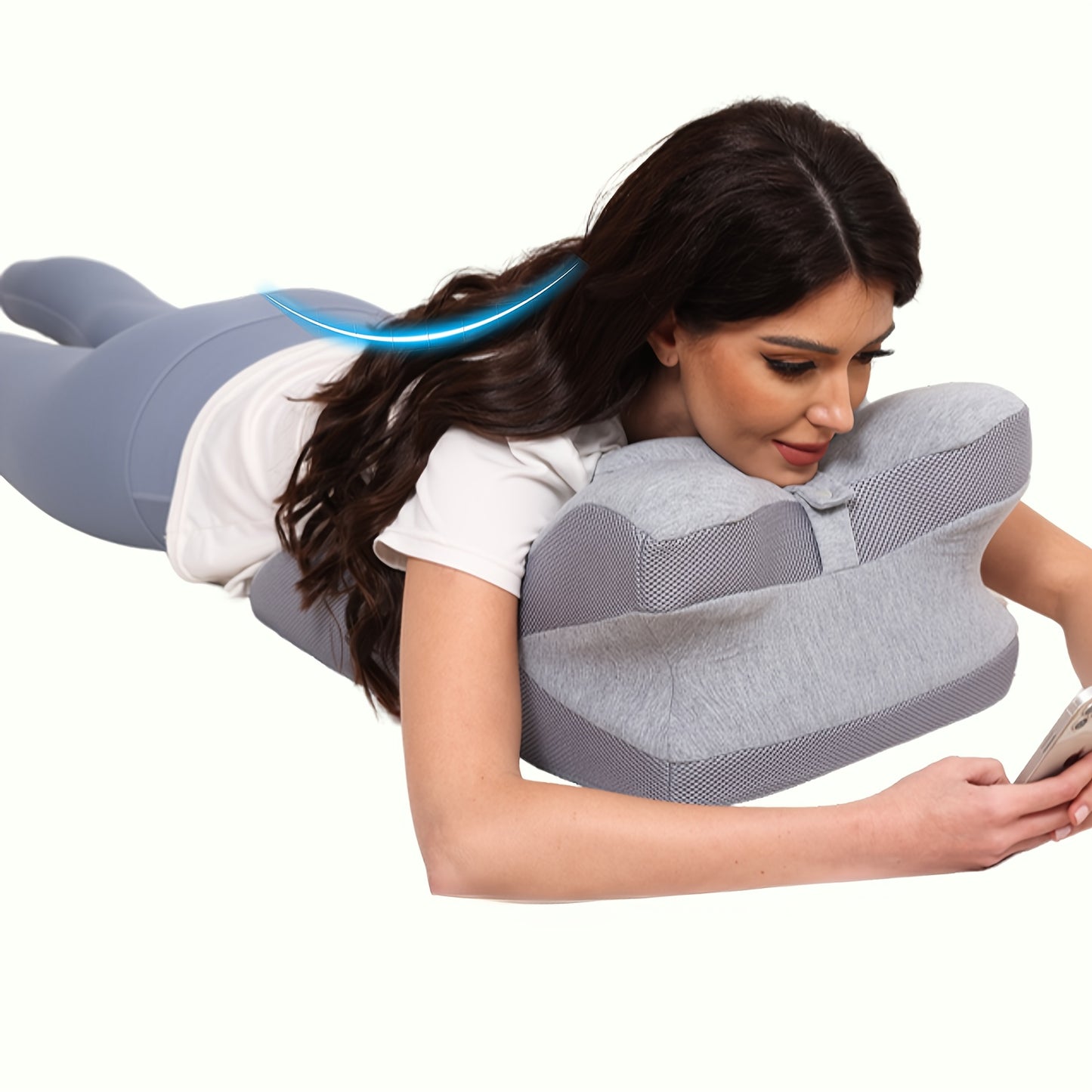 Supportive Bed Wedge Pillow With Removable Washable Cover