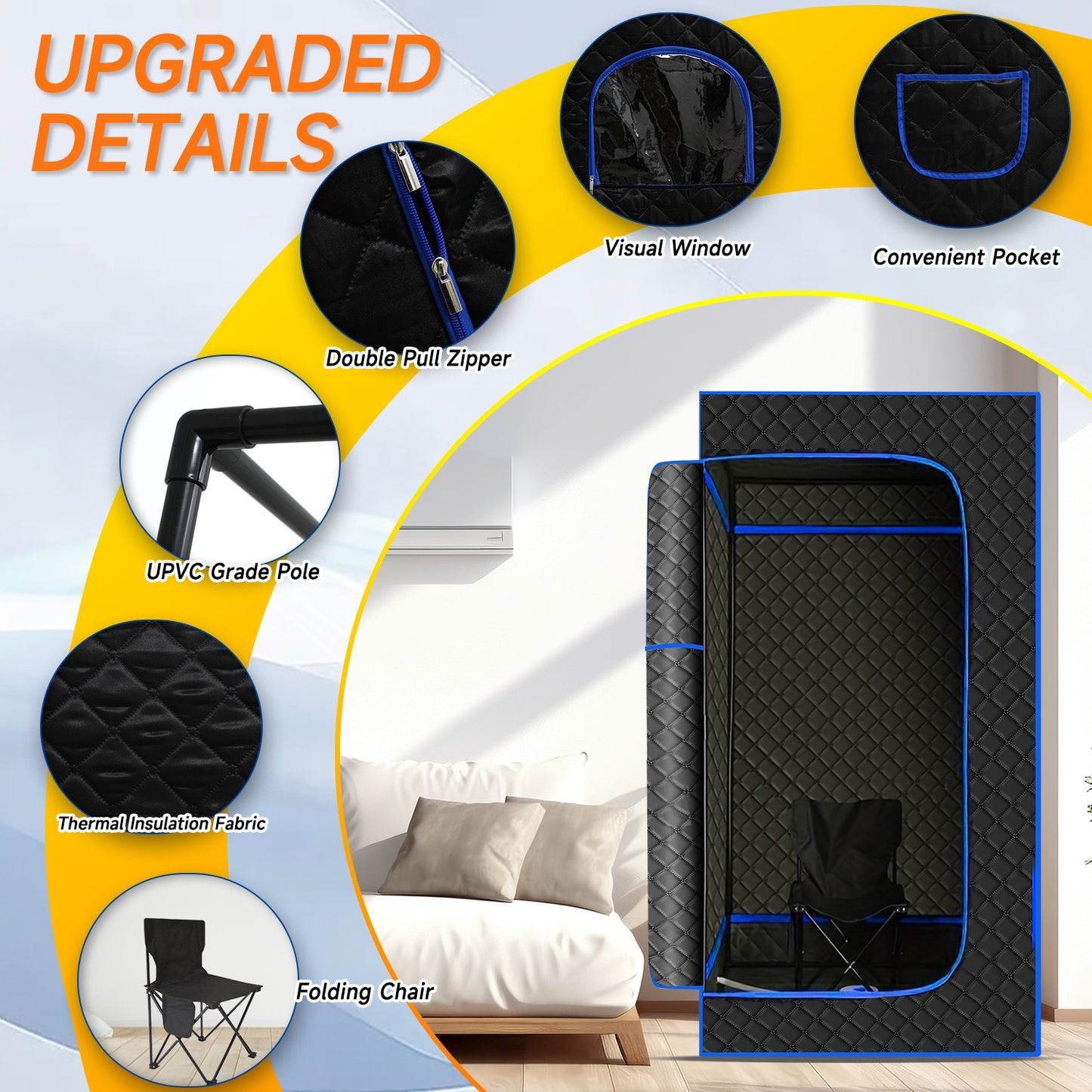 Portable Sauna Box for Home Relaxation and Wellness Experience
