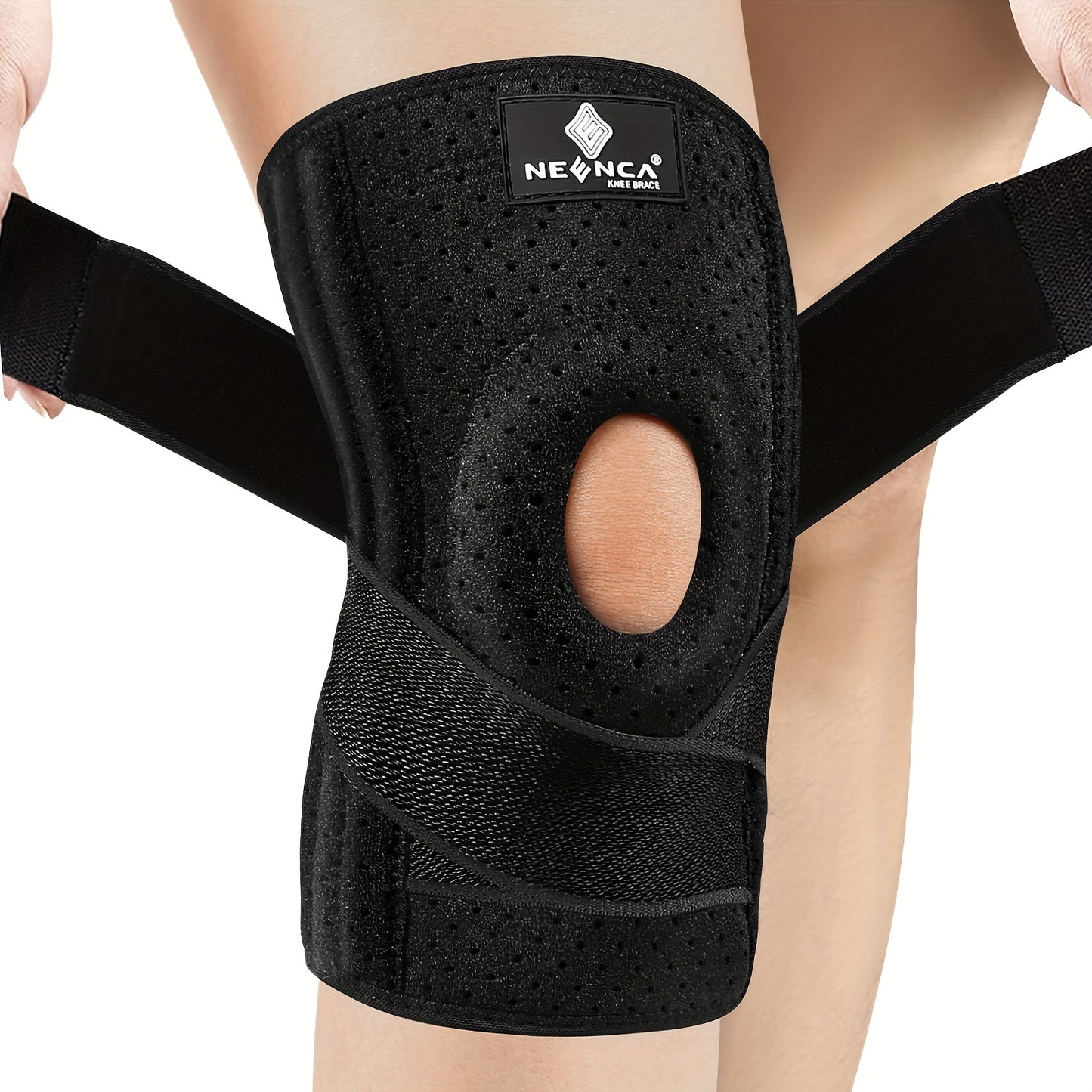 Professional Adjustable Knee Brace with Patella Gel Pad Support