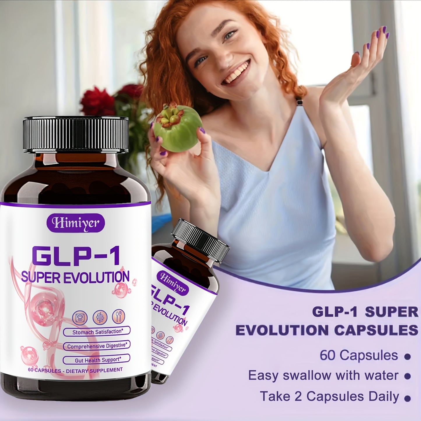 GLP-1 Super Evolution Capsules for Gut Health and Digestion
