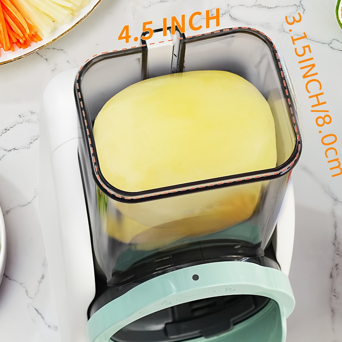 Electric 6-in-1 Cheese Grater and Vegetable Slicer Machine
