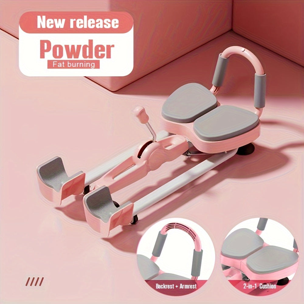 Adjustable 2-in-1 Leg Stretcher and Stool for Fitness