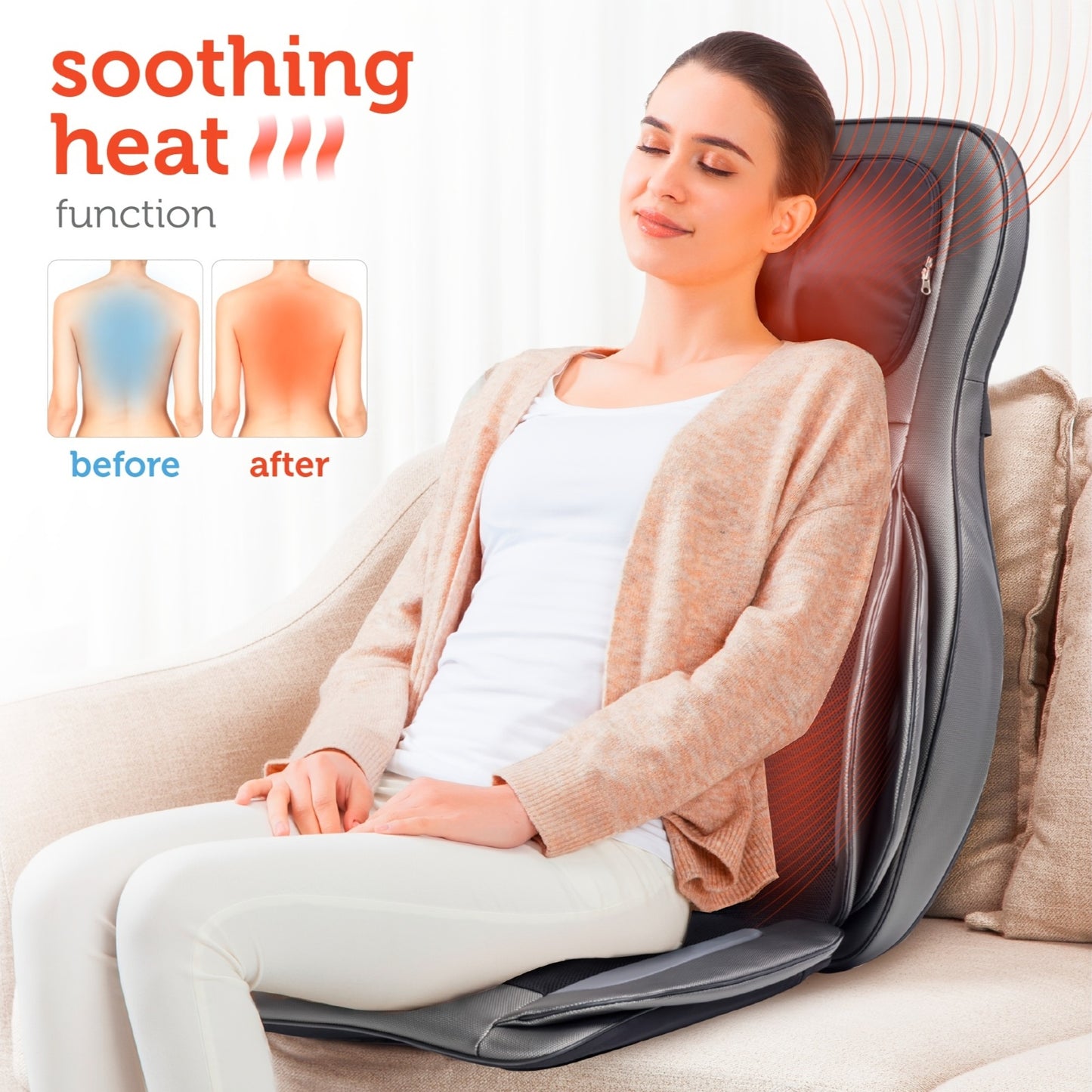 Comfeir Shiatsu Neck And Back Massager For Ultimate Relaxation