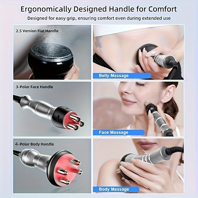 3-in-1 Home Spa Beauty Massager with Heat and Relaxation