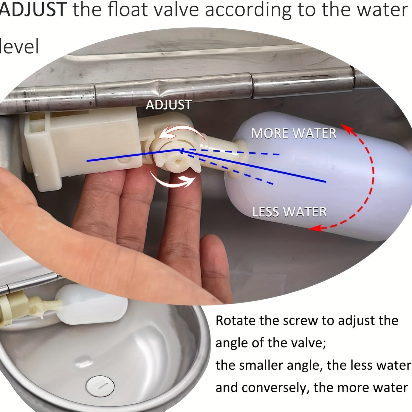 Automatic Self-Filling Stainless Steel Dog Water Bowl Dispenser