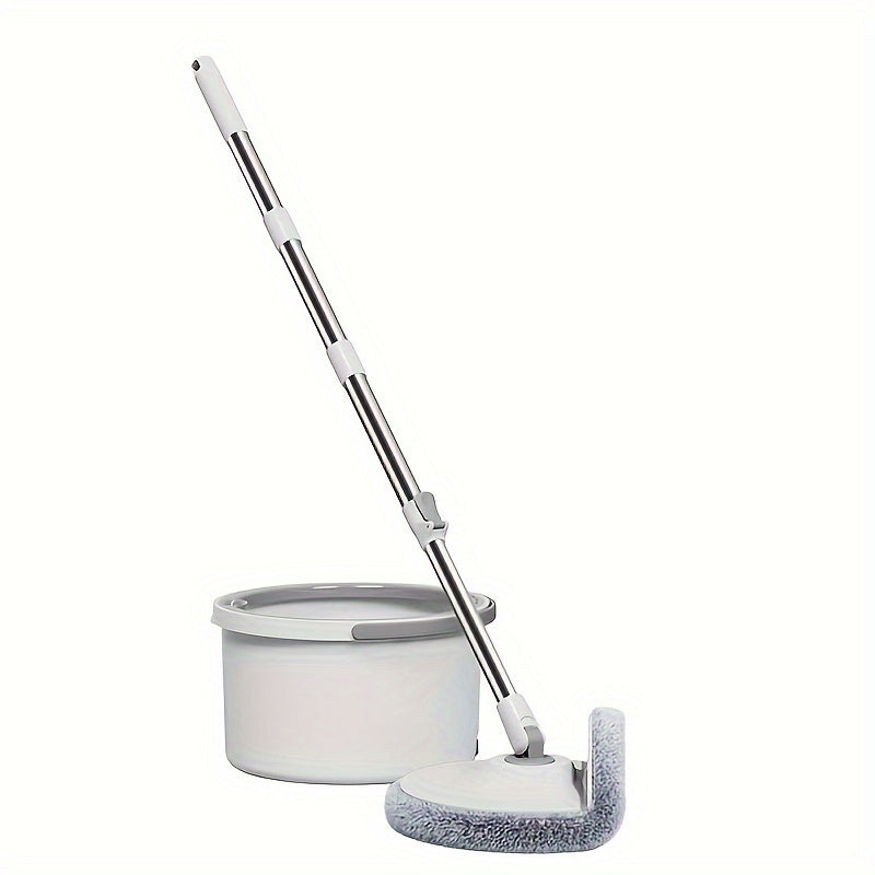 Household Spin Mop And Bucket Set For Effortless Cleaning