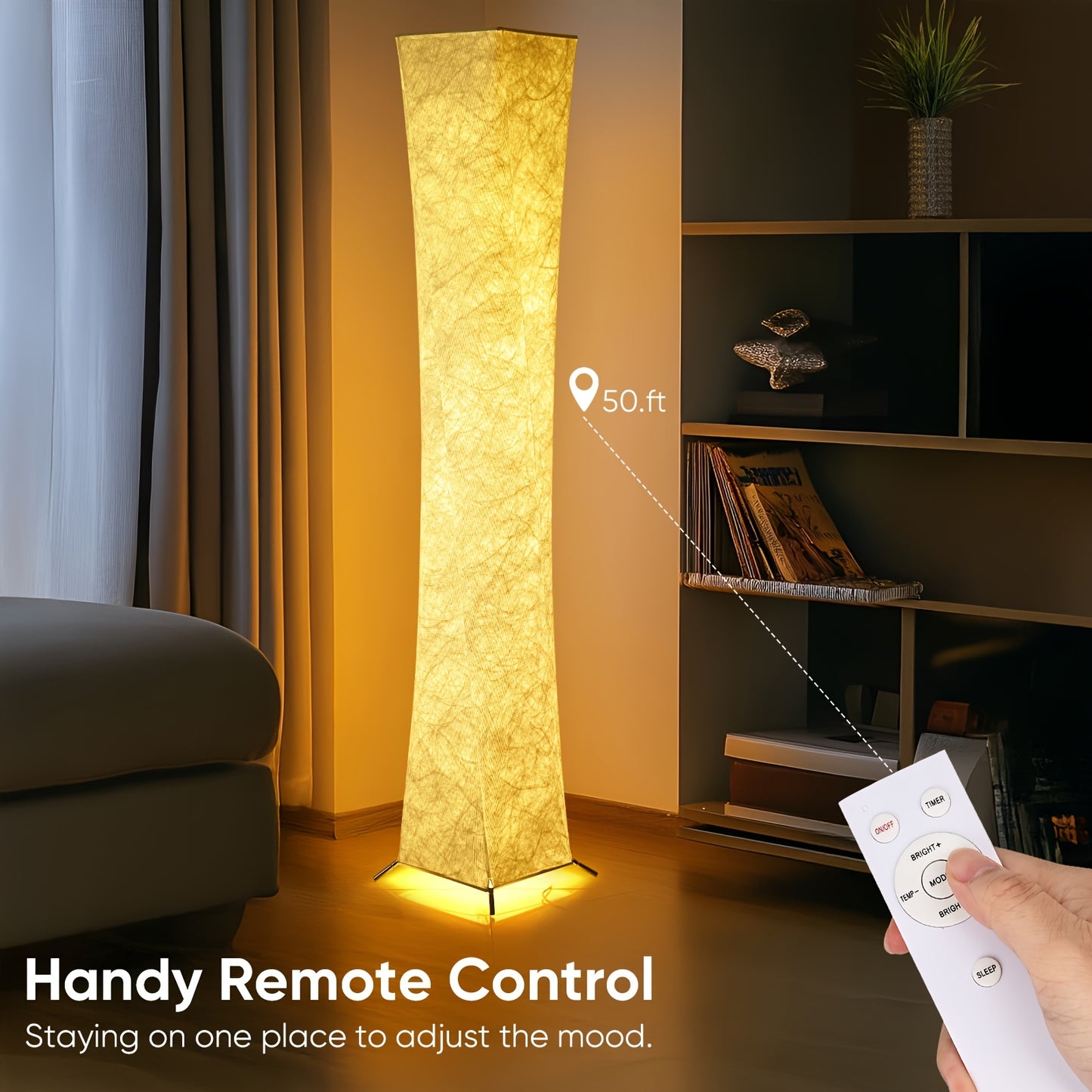 Soft Light Floor Lamp with Modern Design for Any Room