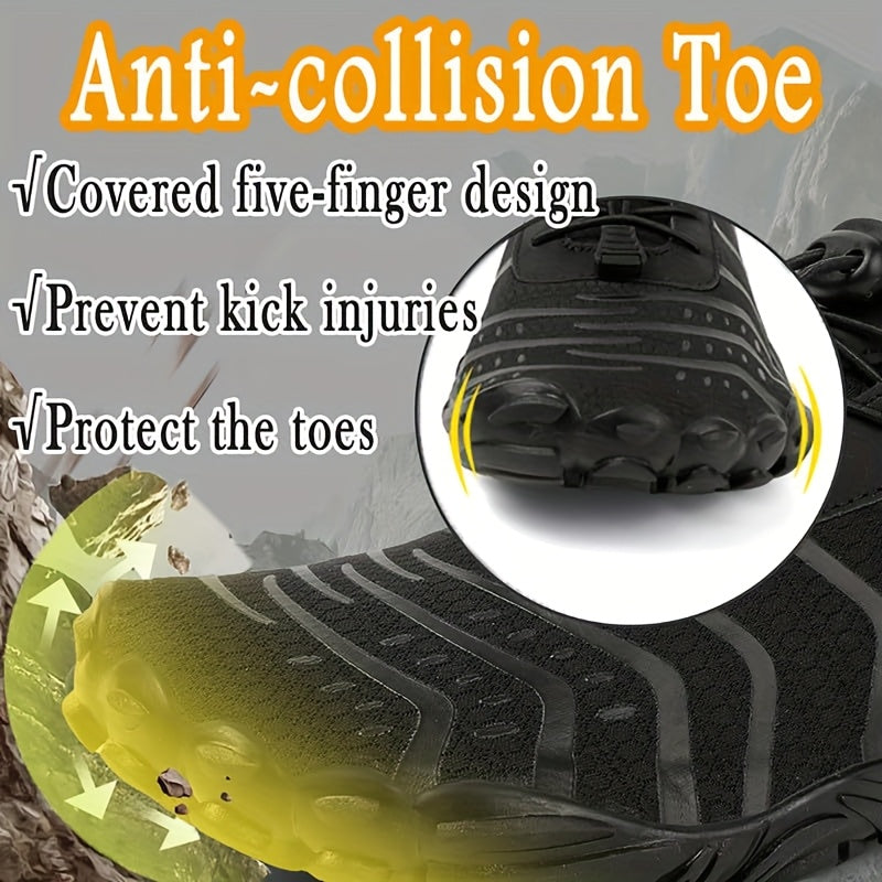 Unisex Barefoot Running Shoes with Breathable Mesh and Traction