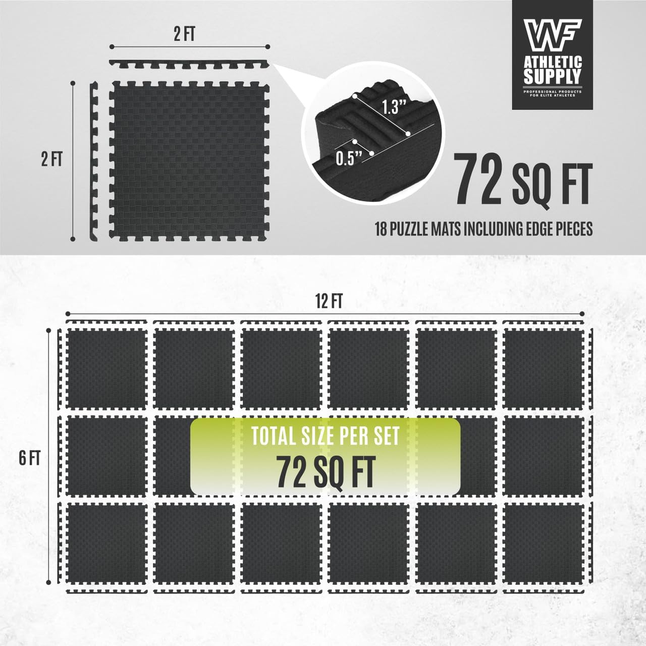 Interlocking Tatami Foam Mats for Fitness and Home Protection