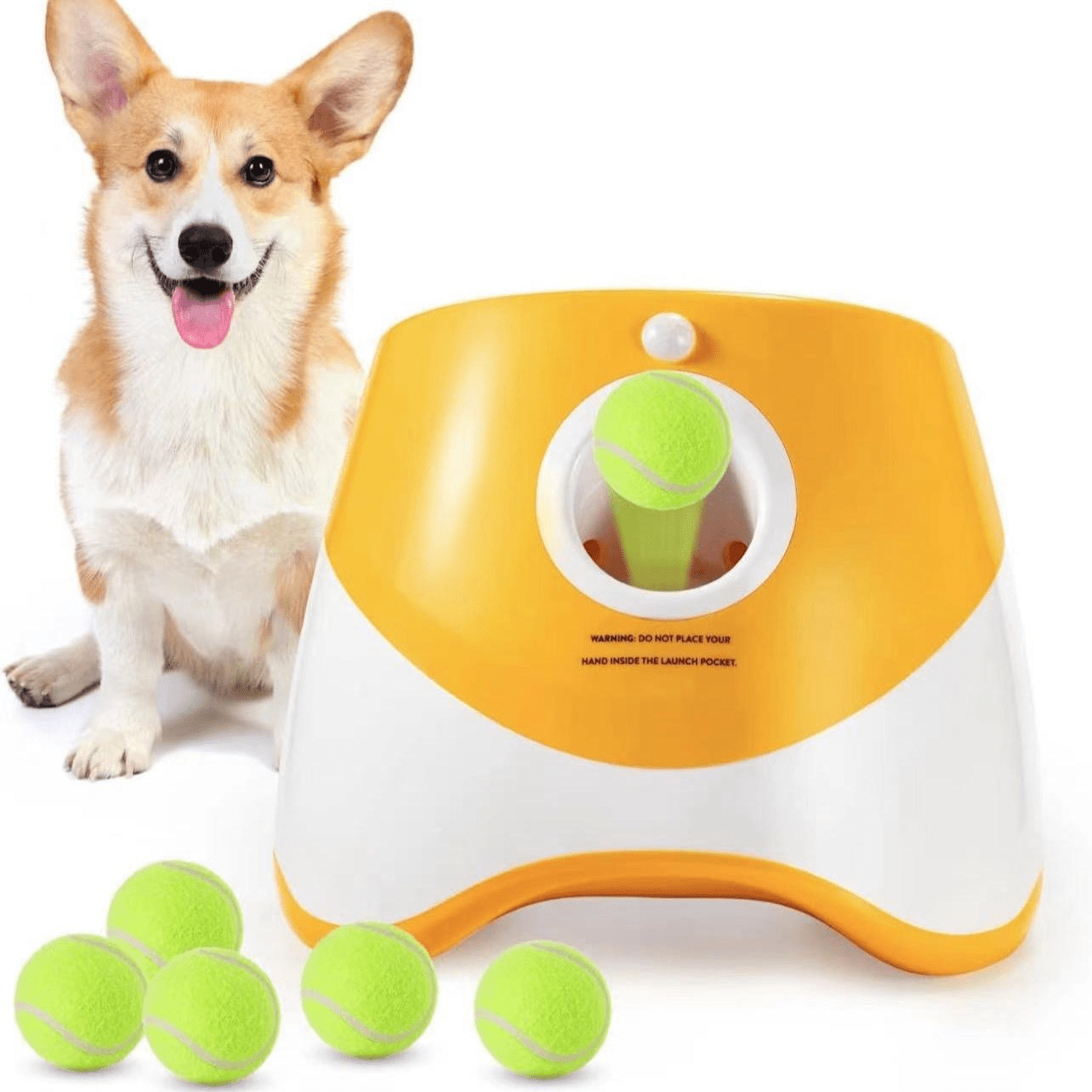Automatic Dog Ball Launcher With Three Distance Settings