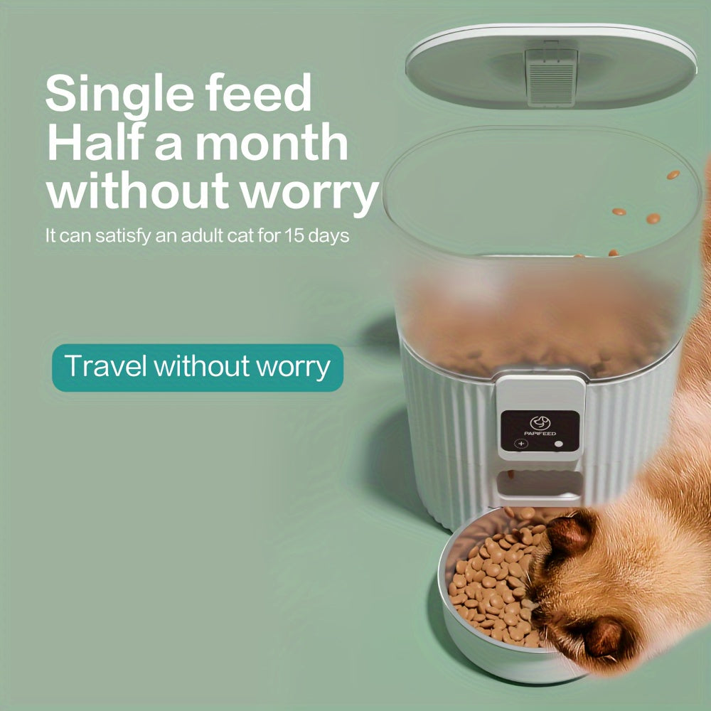 PAPIFEED Smart Automatic Pet Feeder with Wi-Fi Control