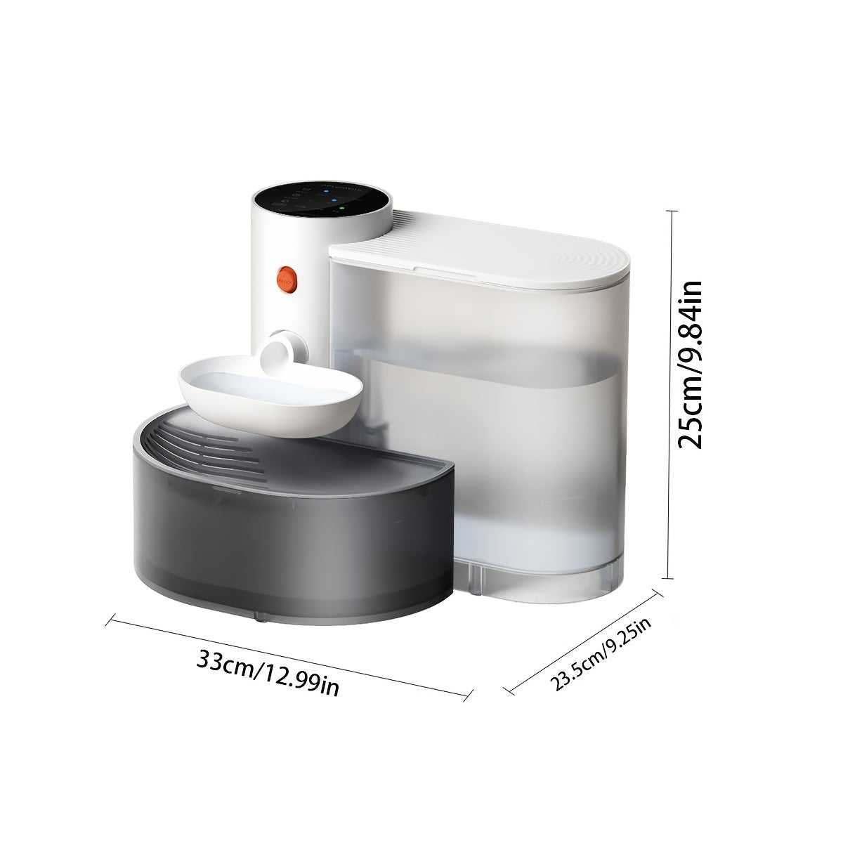 Portable Pet Waterer With Rechargeable Battery For Cats