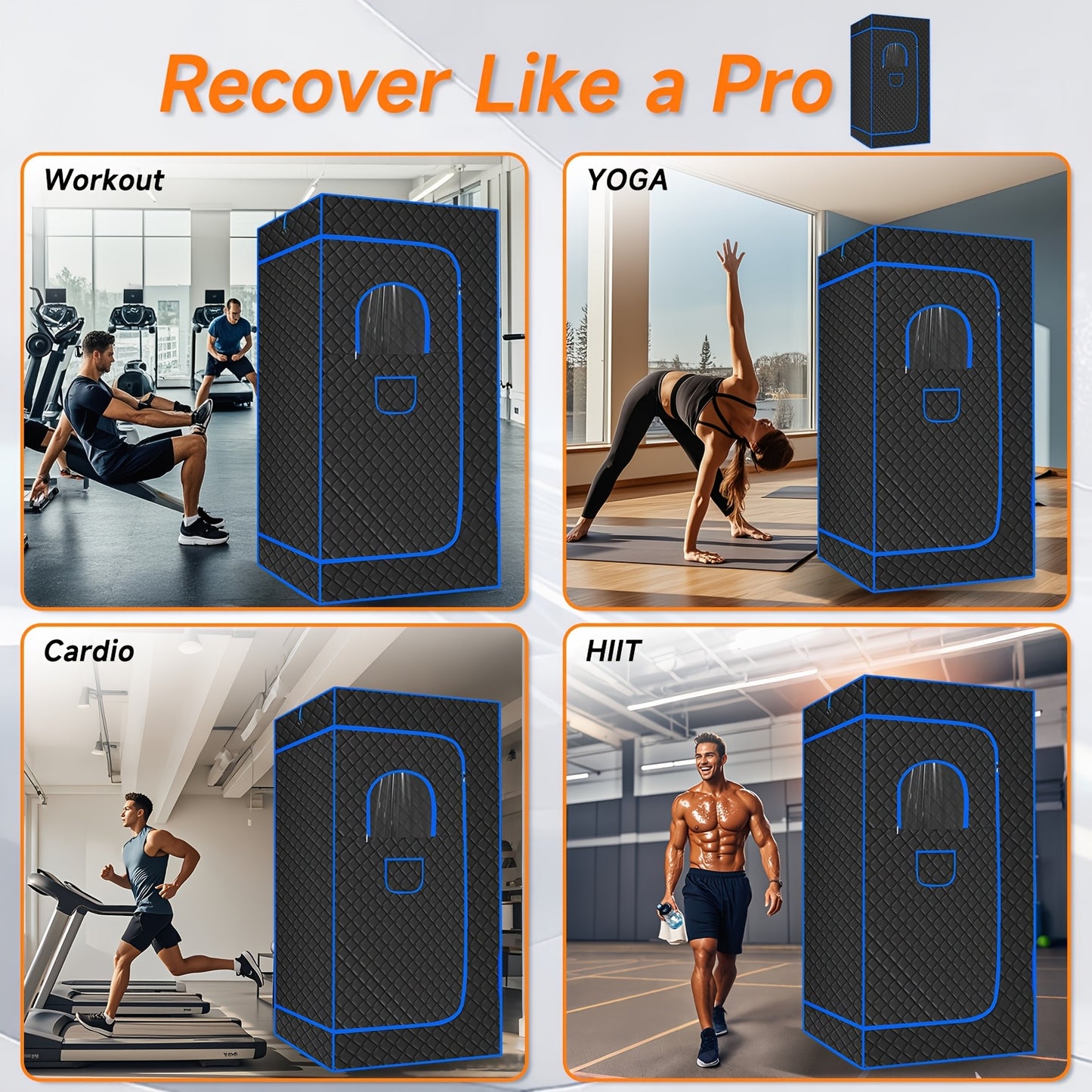 Portable Sauna Box for Home Relaxation and Wellness Experience
