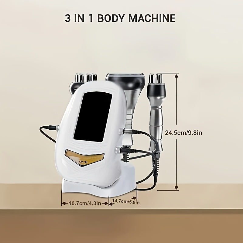 3-in-1 Home Spa Beauty Massager with Heat and Relaxation