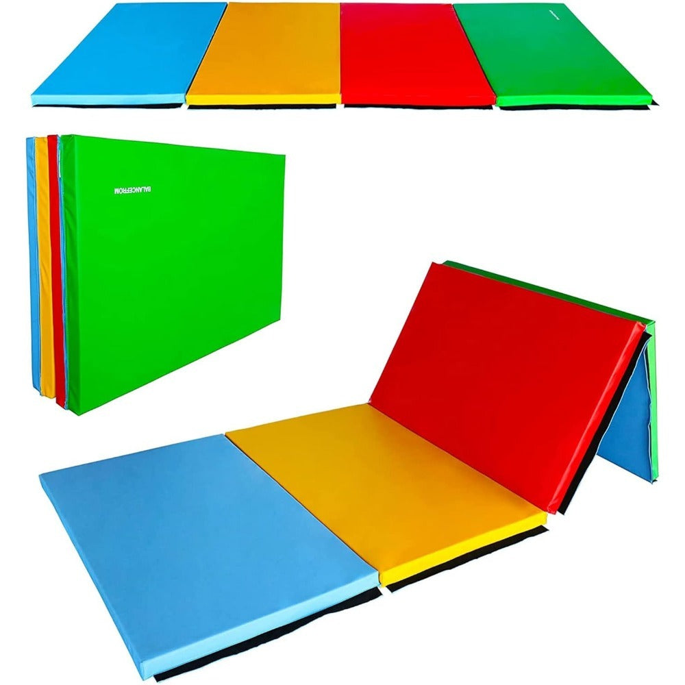 Signature Fitness Folding Exercise Mat for MMA and Gymnastics