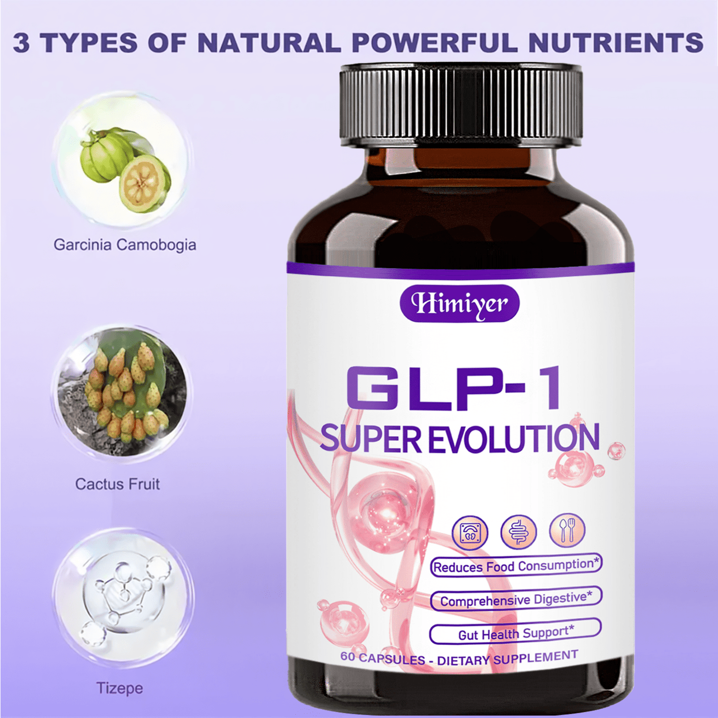GLP-1 Super Evolution Capsules for Gut Health and Digestion