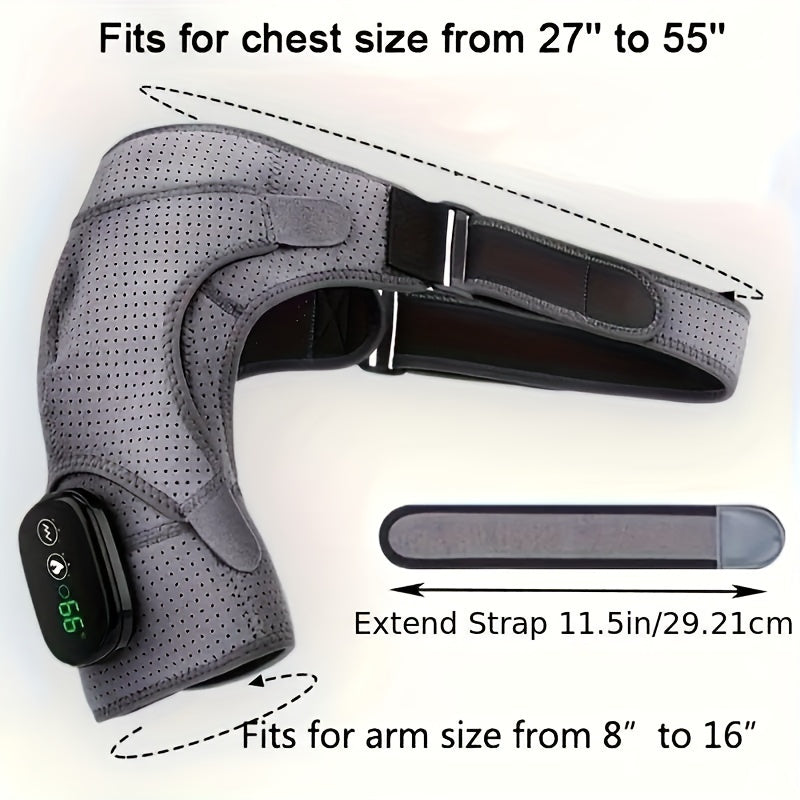 Wireless Heating Massager for Shoulders and Knees Relief