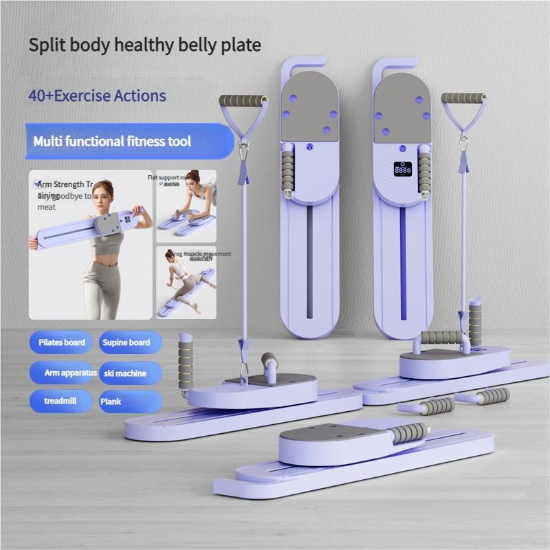 Multifunctional Split Pilates Balance Board for Total Body Fitness