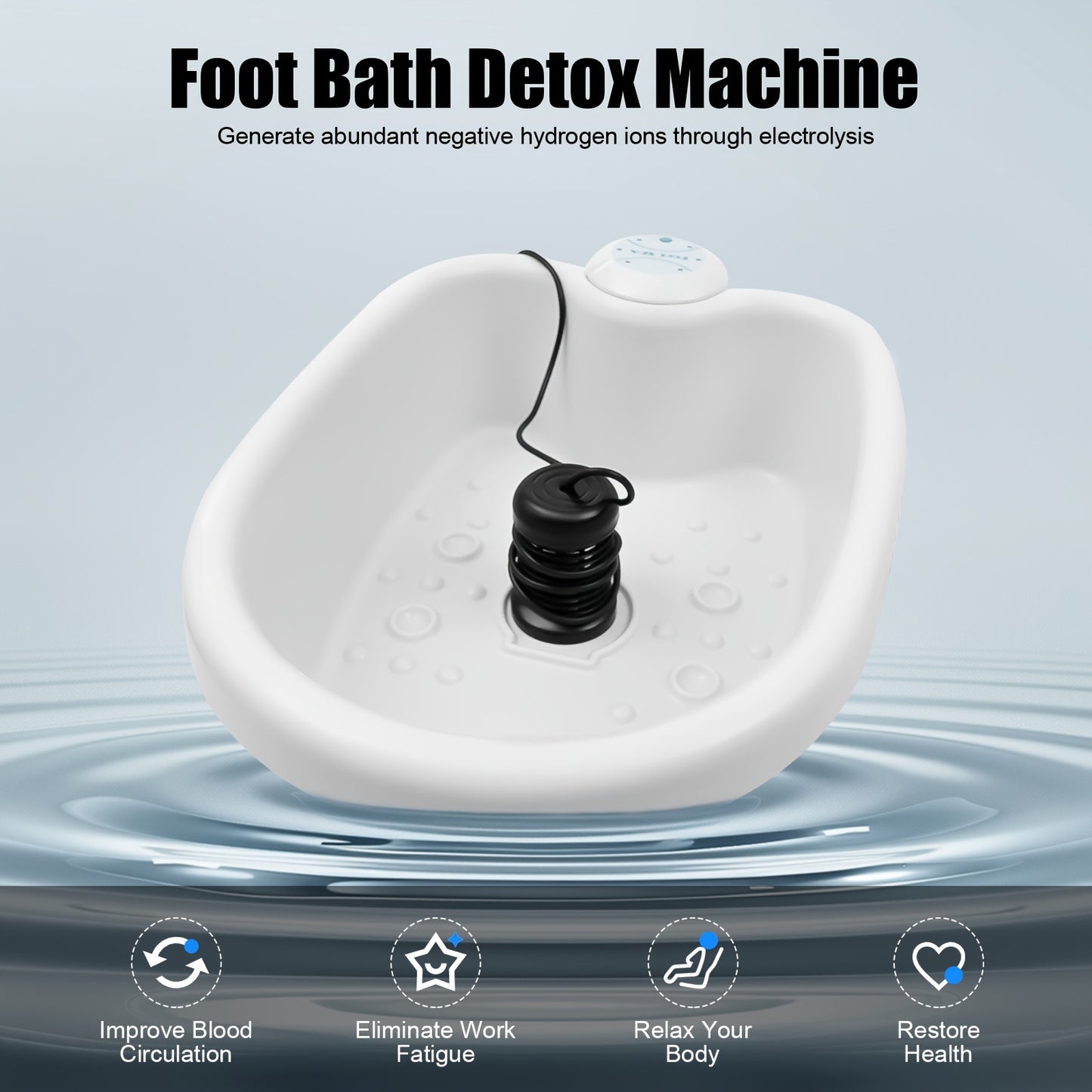 Ionic Foot Bath Detox Machine for Home and Spa Use