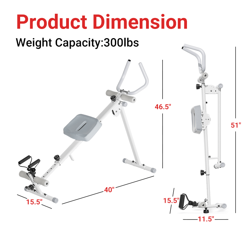UMAY Foldable Rowing Machine for Home Fitness and Training
