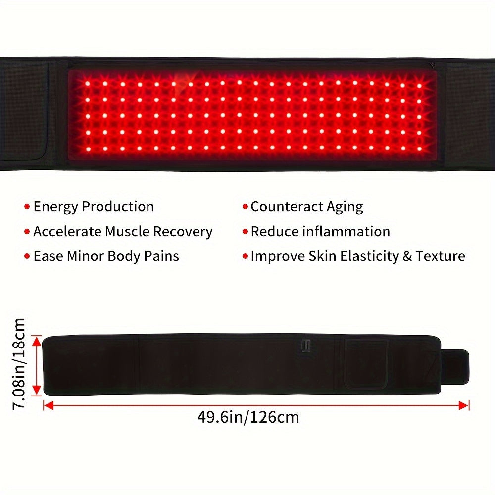 3-in-1 Infrared Light Belt for Pain Relief and Recovery