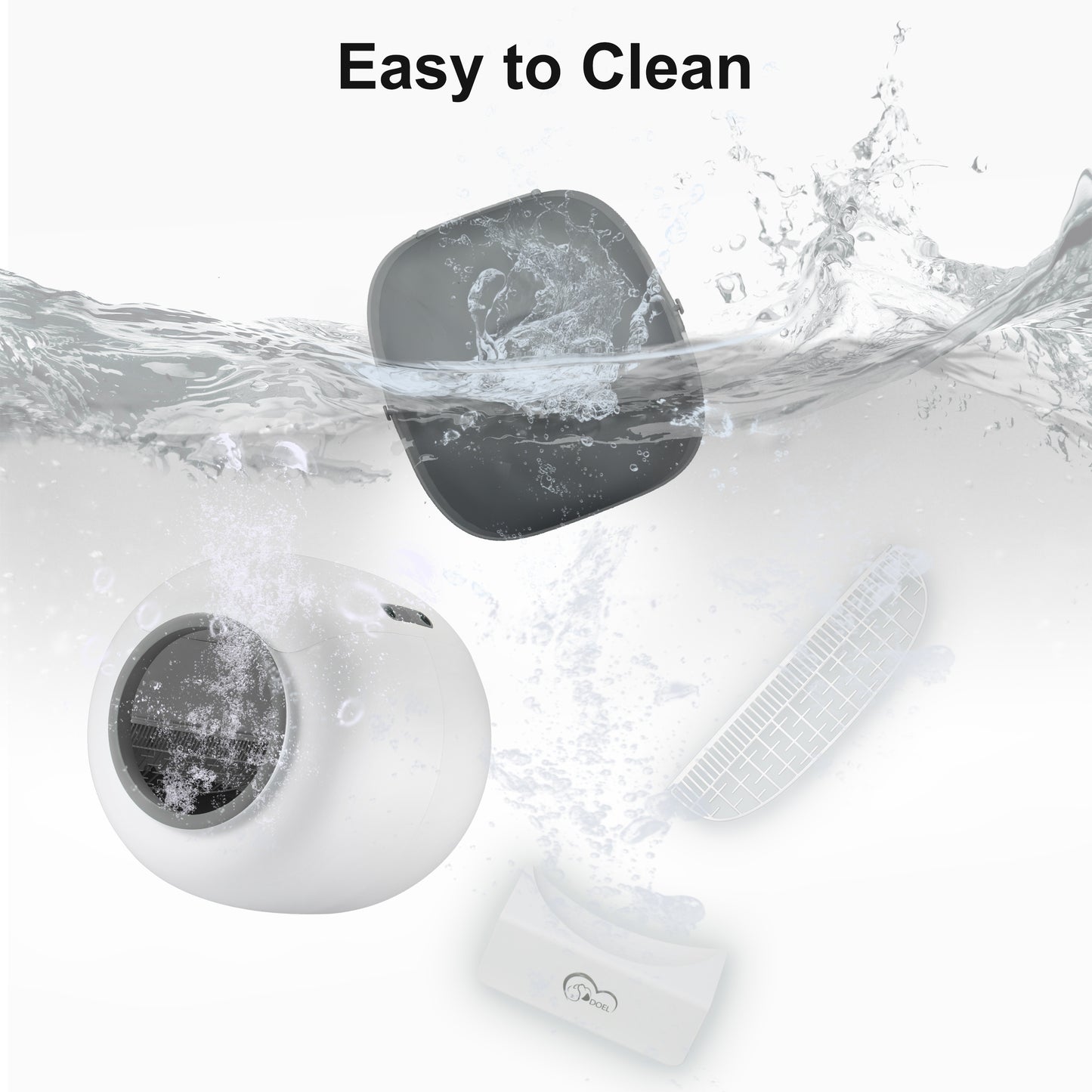 DOEL Smart Self-Cleaning Cat Litter Box with App Control