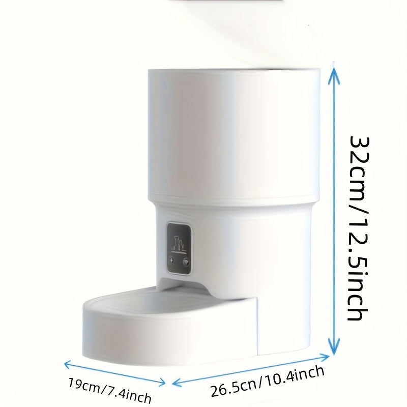 Smart WiFi Cat Feeder with App Control for Easy Feeding