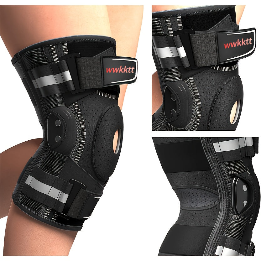 Professional Hinged Knee Brace for Sports and Running Support