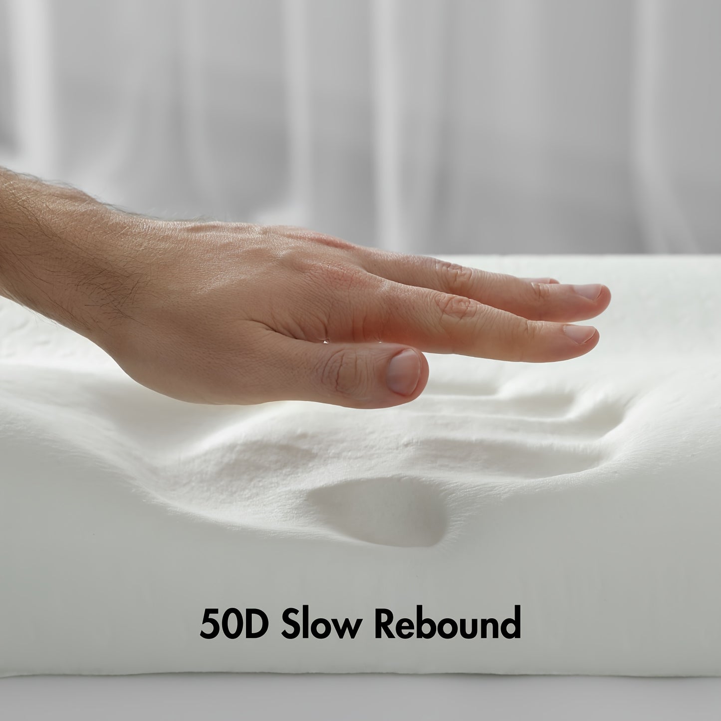 Supportive Bed Wedge Pillow With Removable Washable Cover