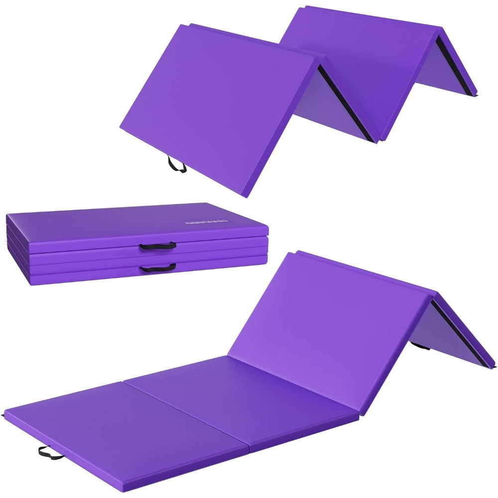 Signature Fitness Folding Exercise Mat for MMA and Gymnastics