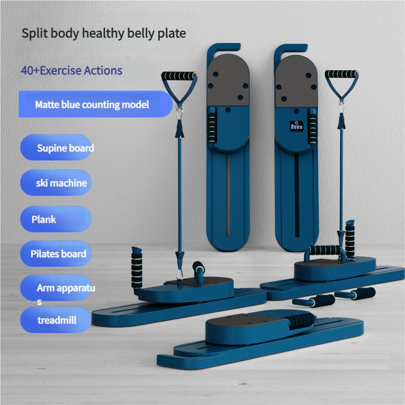 Multifunctional Split Pilates Balance Board for Total Body Fitness
