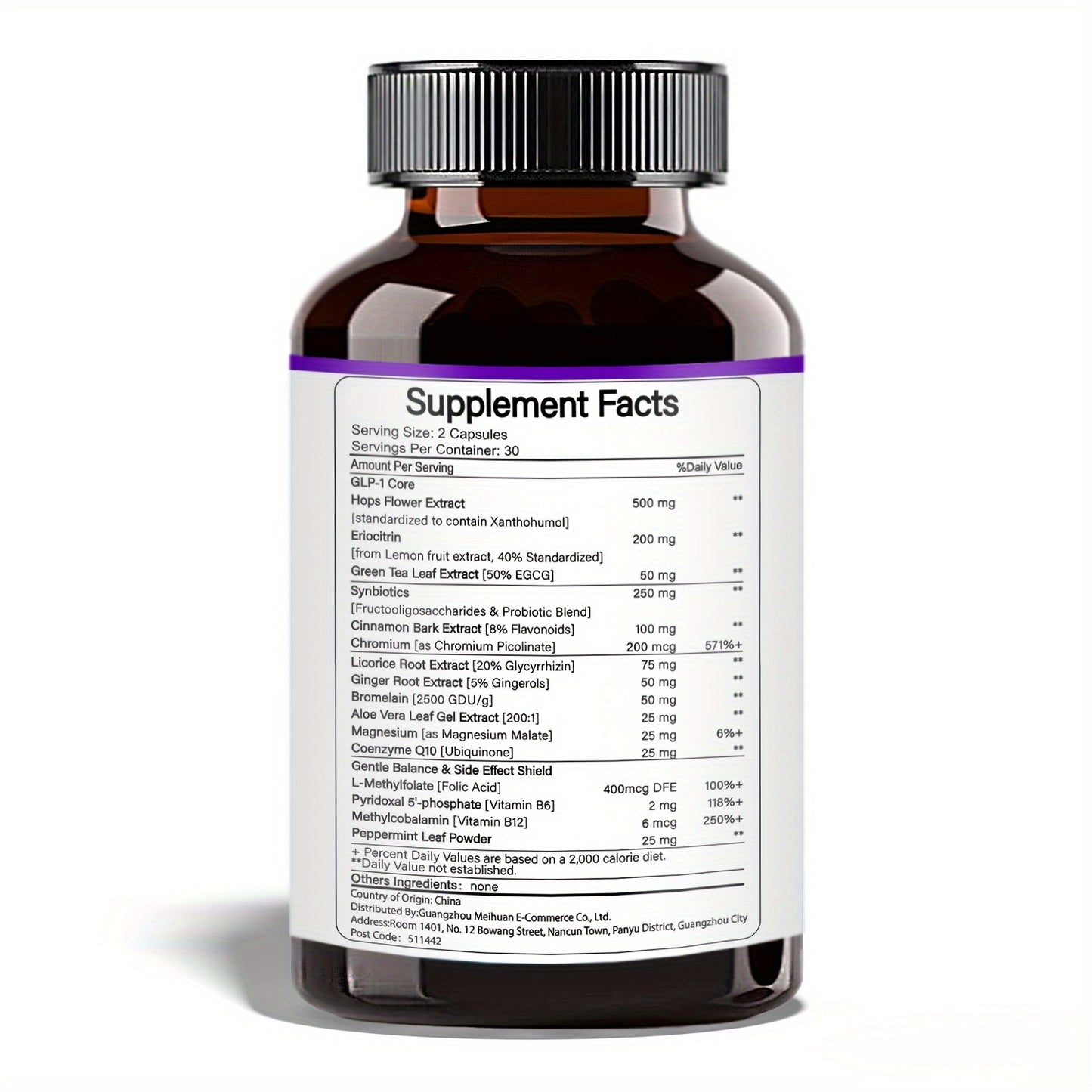 GLP-1 Super Evolution Capsules for Gut Health and Digestion