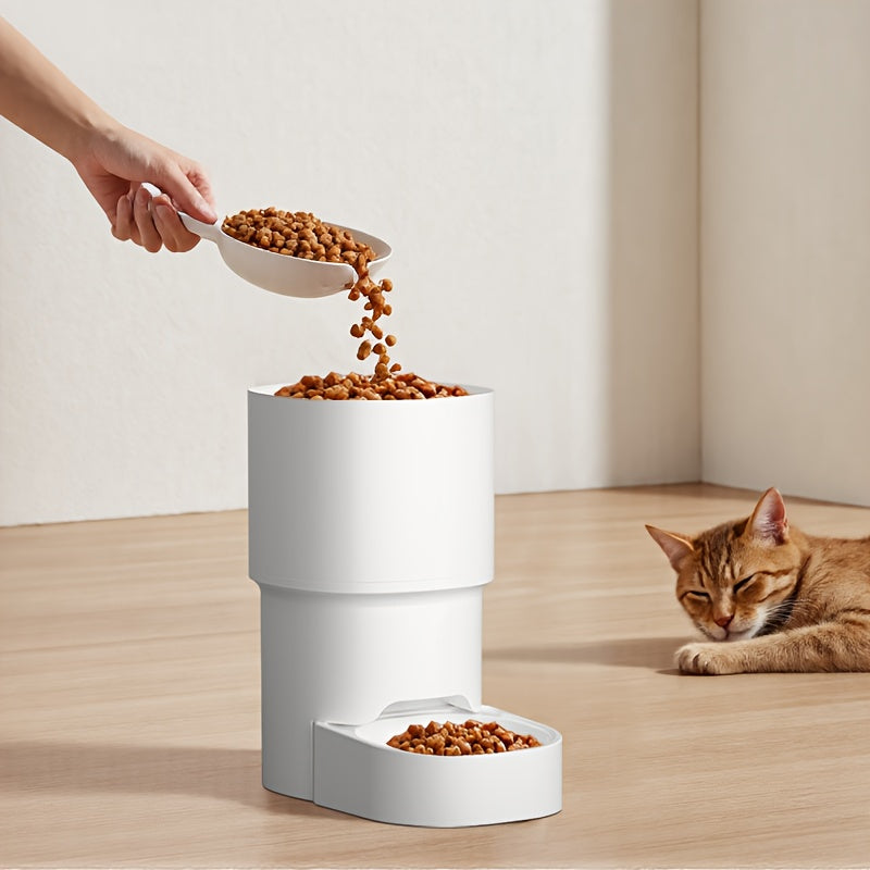 Smart WiFi Cat Feeder with App Control for Easy Feeding