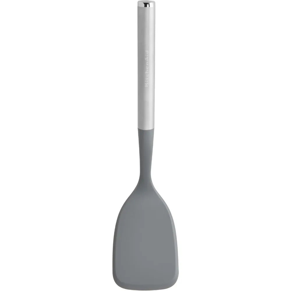 Scraper Spatula With Stainless Steel Handle Nonstick