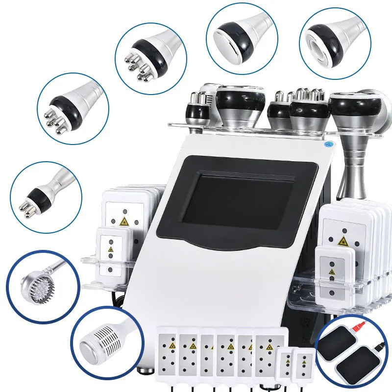 Amilibeauty 9 In 1 Ultrasonic Cavitation 40K Slimming Device