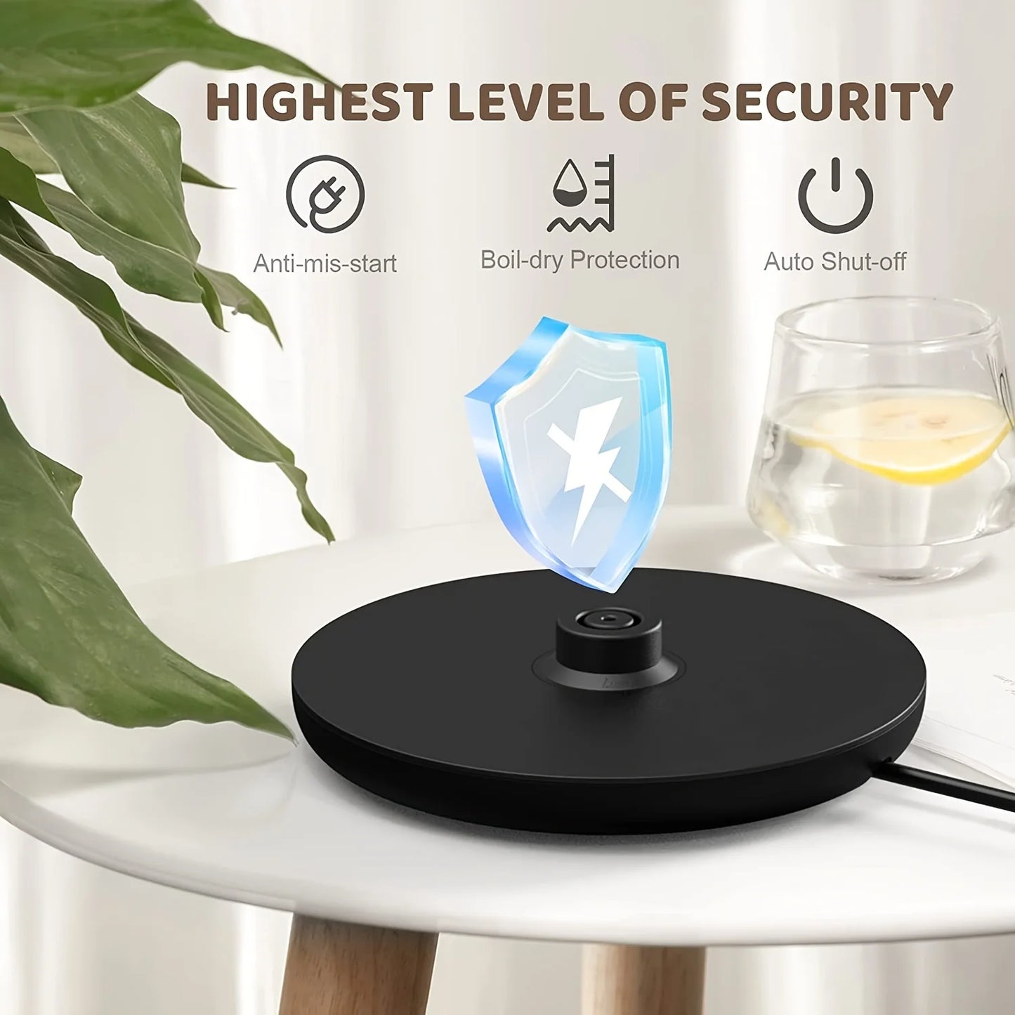 Octavo Electric Kettle Temperature Control LED Display