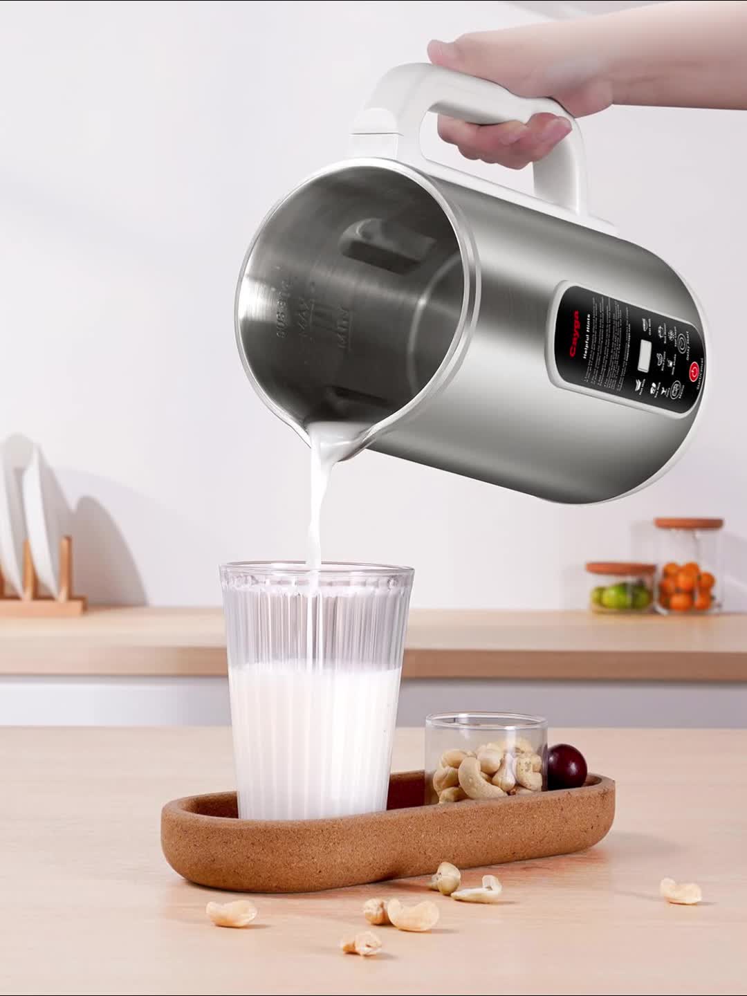 Nut Milk Maker for Homemade Plant Based Beverages and More