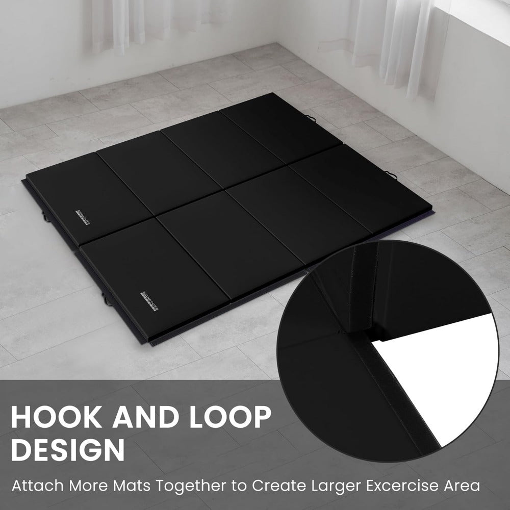 Signature Fitness Folding Exercise Mat for MMA and Gymnastics