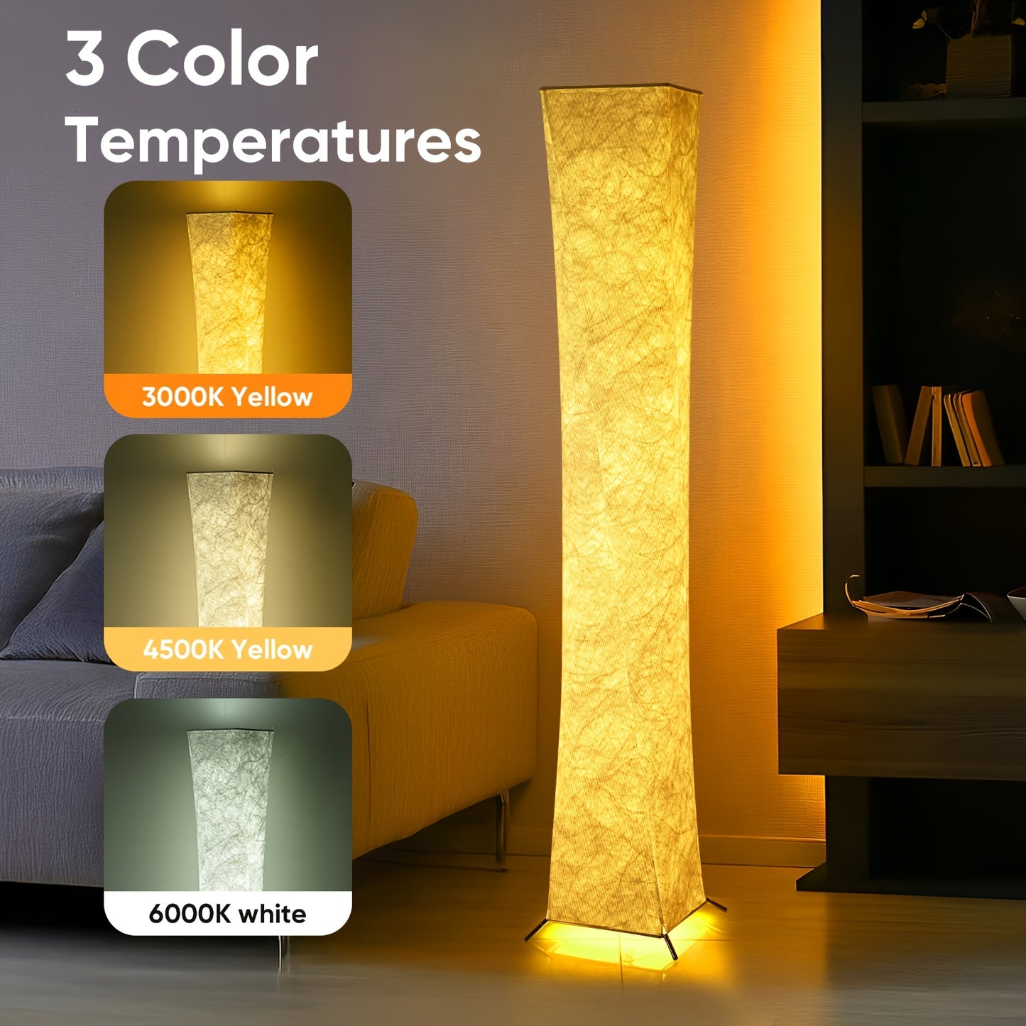 Soft Light Floor Lamp with Modern Design for Any Room