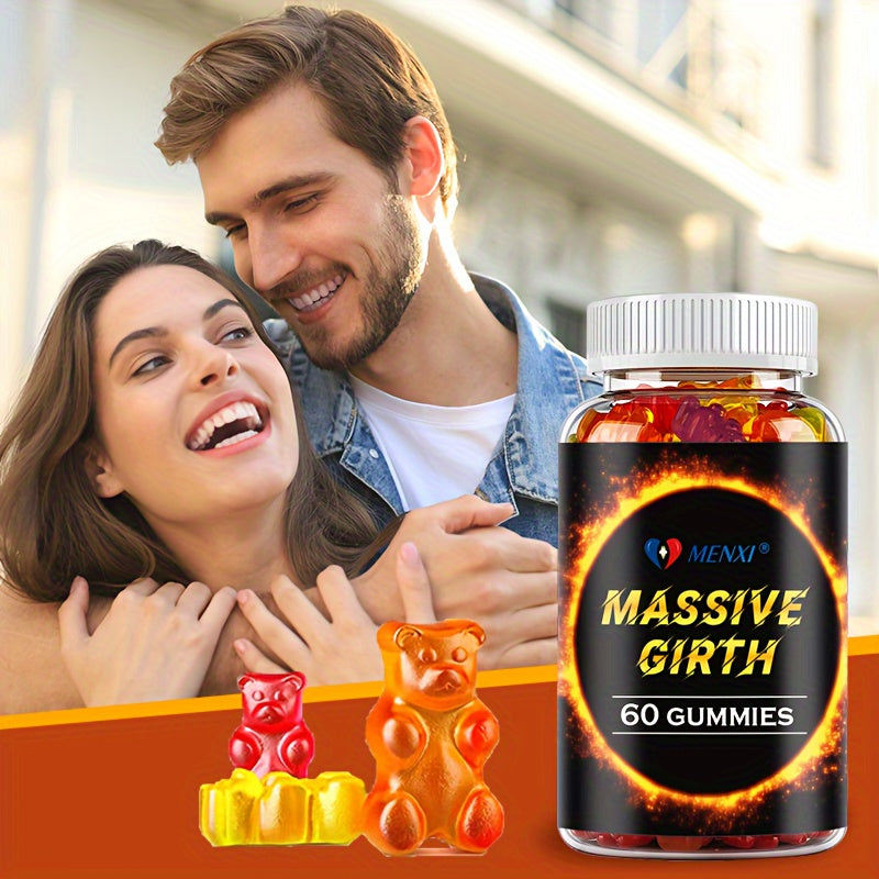 Men's Happy Life Gummies for Enhanced Wellness and Vitality