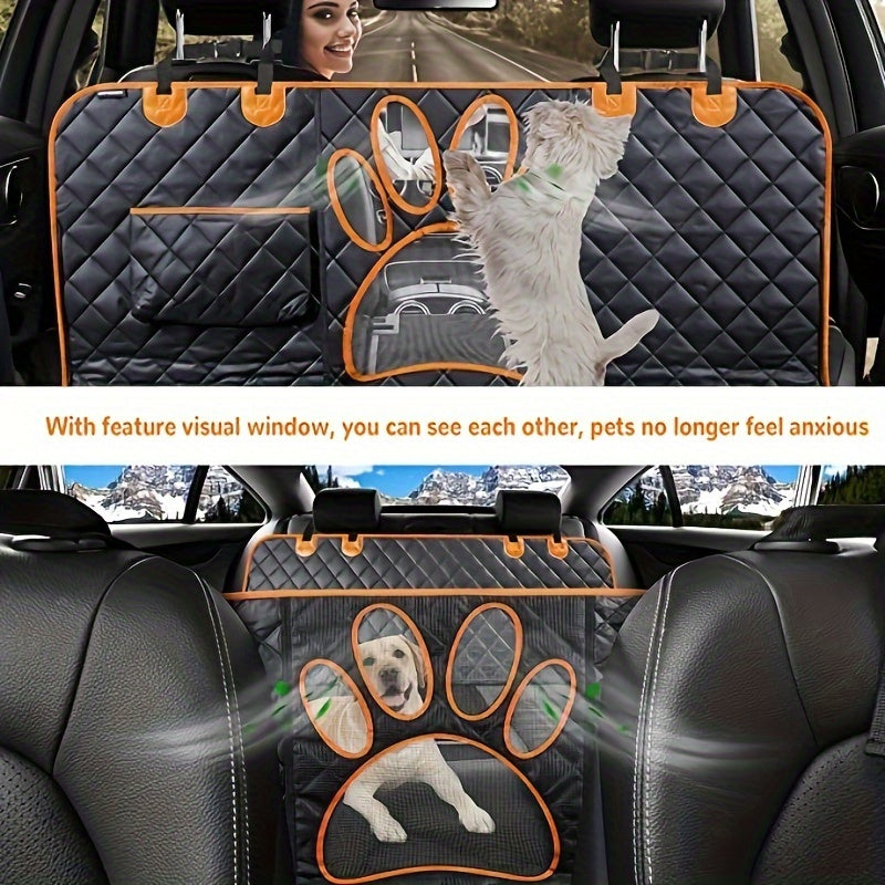 Heavy Duty Waterproof Dog Seat Cover for Cars and SUVs