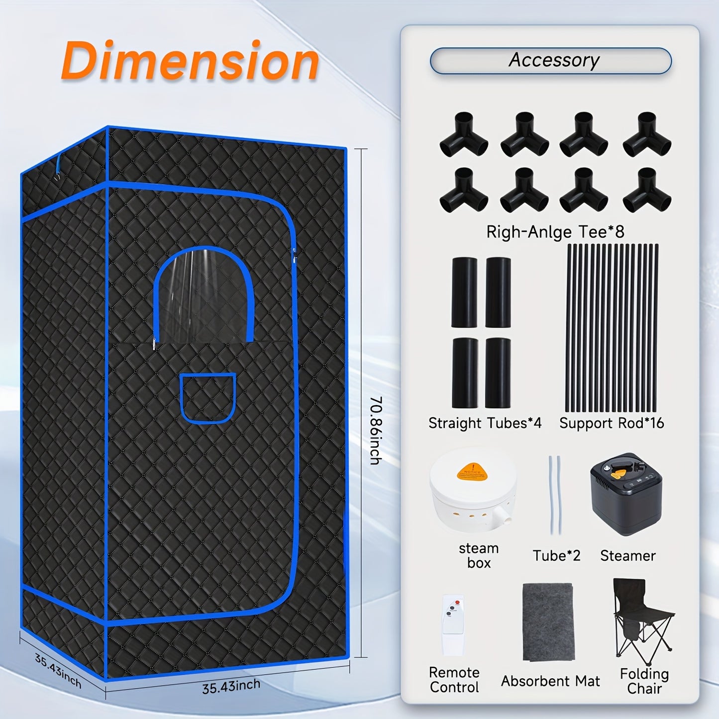 Portable Sauna Box for Home Relaxation and Wellness Experience