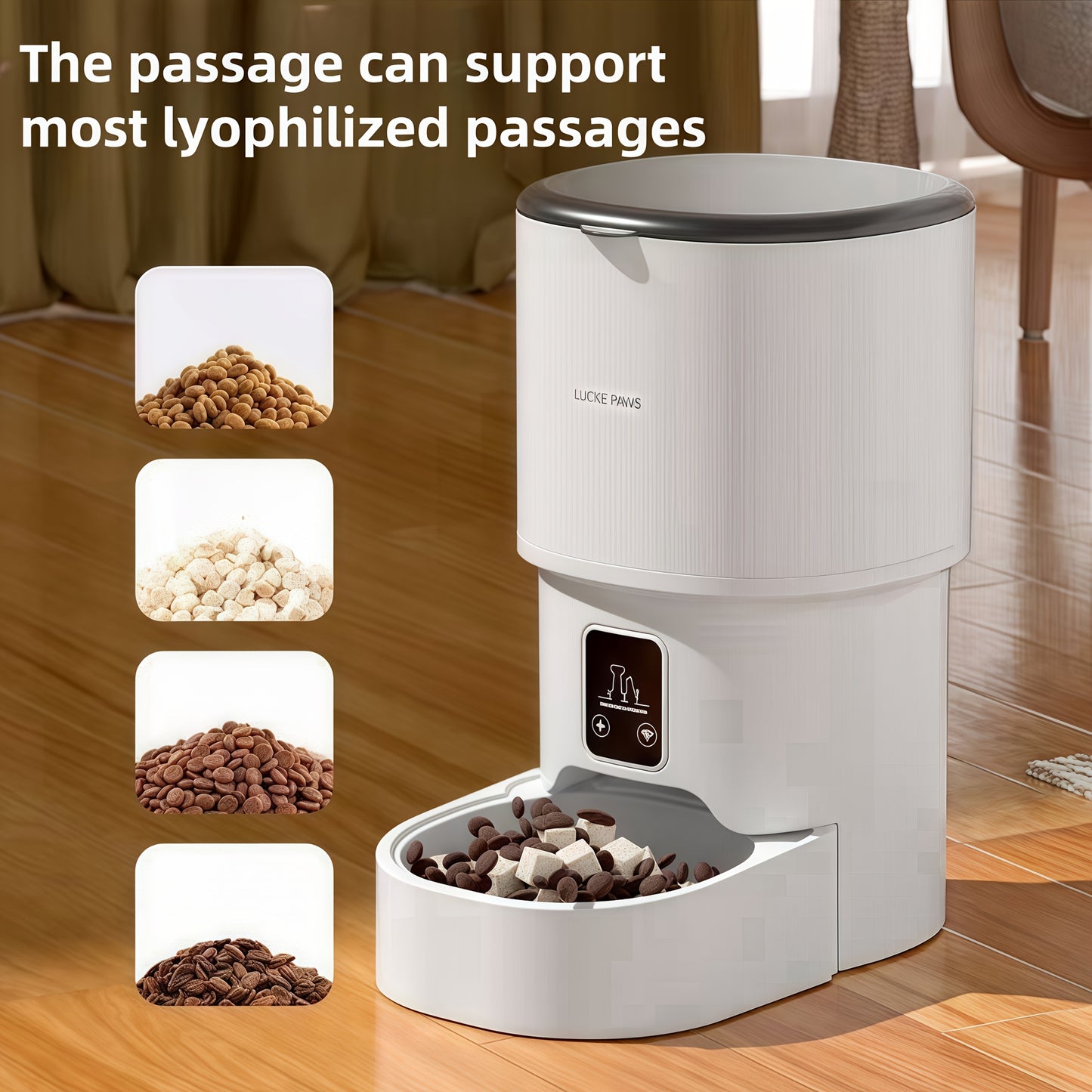 Smart WiFi Cat Feeder with App Control for Easy Feeding