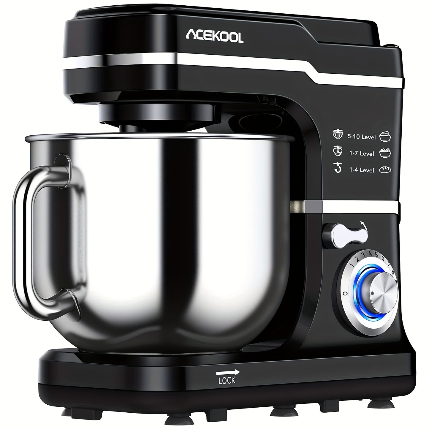 Cuisinaid 10-Speed Stand Mixer With Stainless Steel Bowl