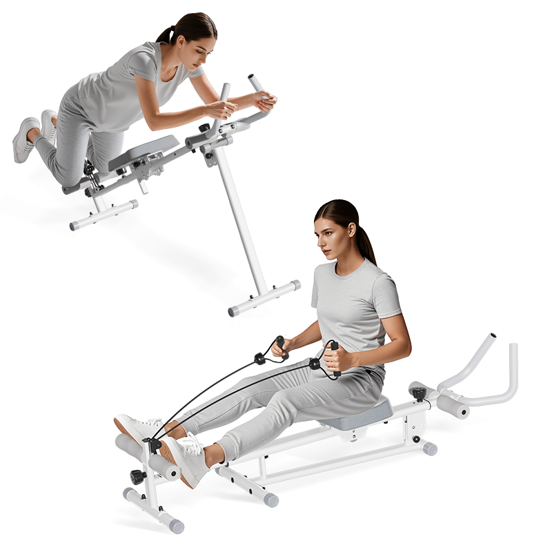 UMAY Foldable Rowing Machine for Home Fitness and Training