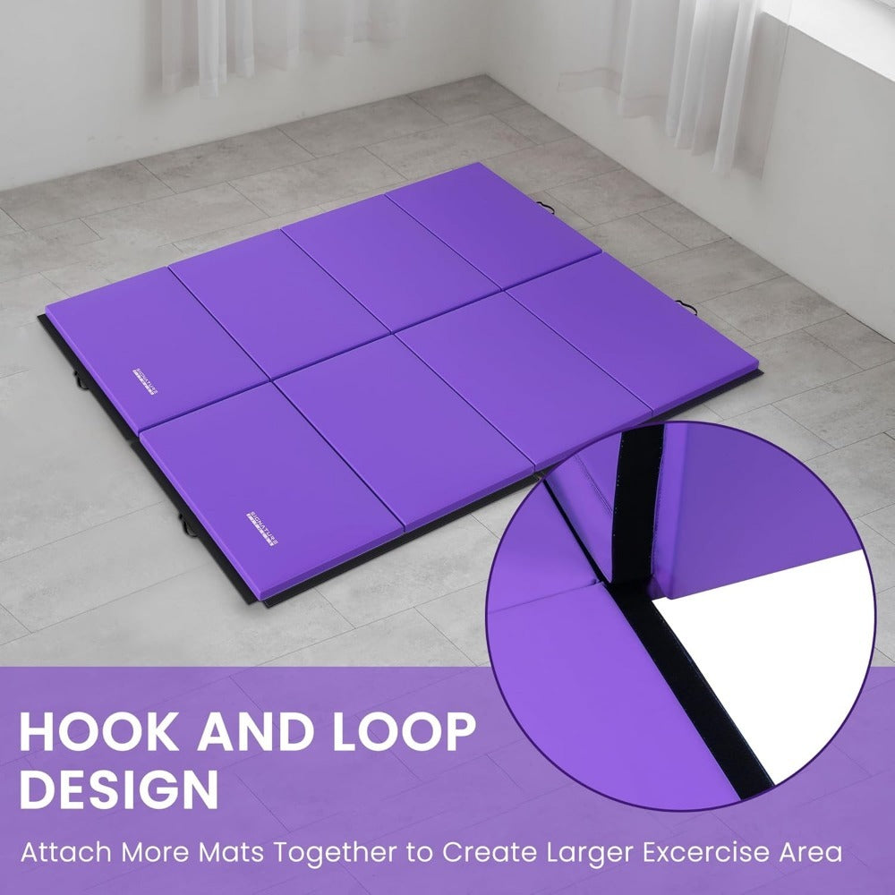 Signature Fitness Folding Exercise Mat for MMA and Gymnastics