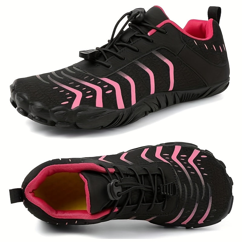 Unisex Barefoot Running Shoes with Breathable Mesh and Traction