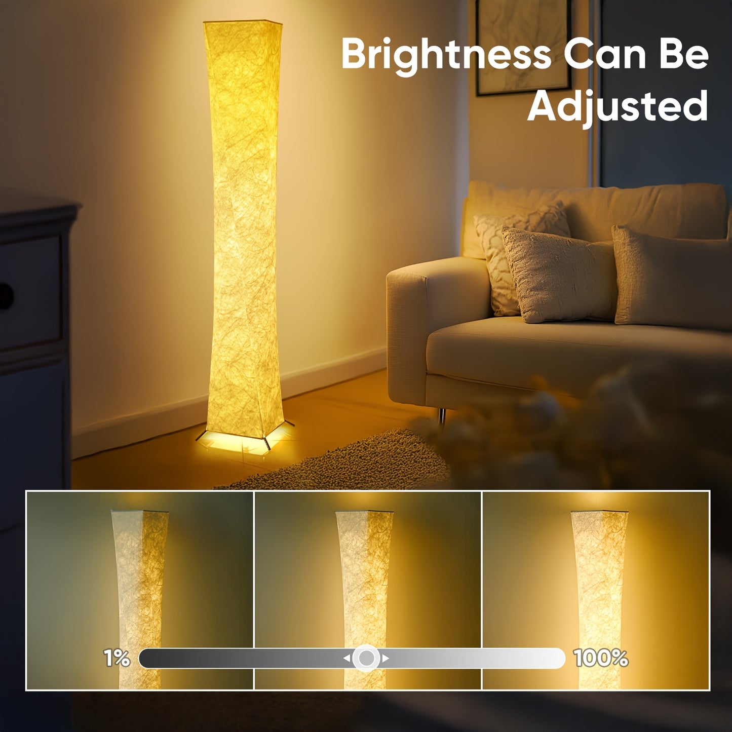 Soft Light Floor Lamp with Modern Design for Any Room