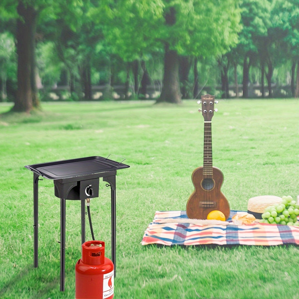 High-Power Outdoor Gas Cooker for Barbecues and Camping
